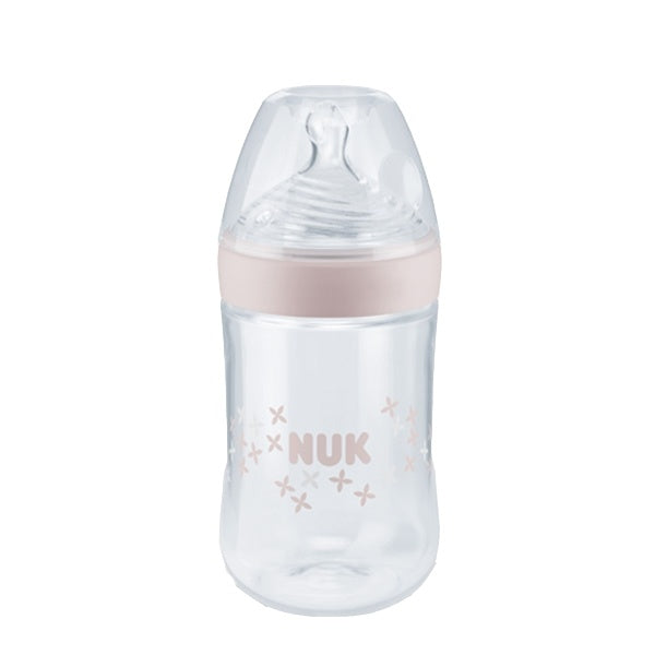 Biberón Nuk Nat Sense Pp 0-6 Silicona M 260 Ml