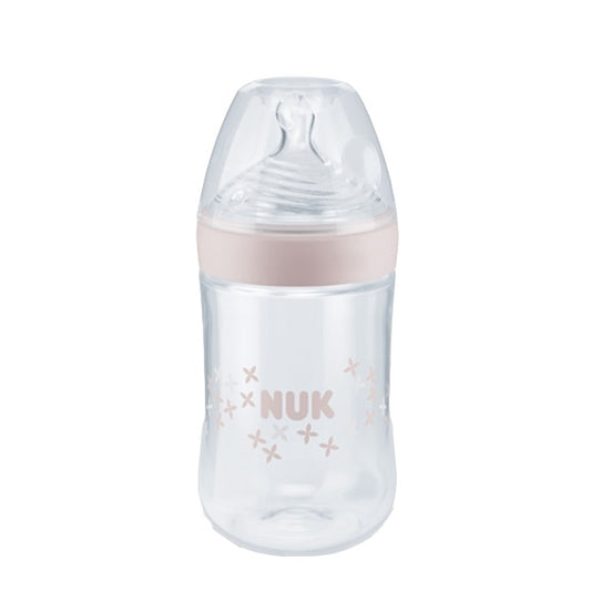 Biberón Nuk Nat Sense Pp 0-6 Silicona M 260 Ml