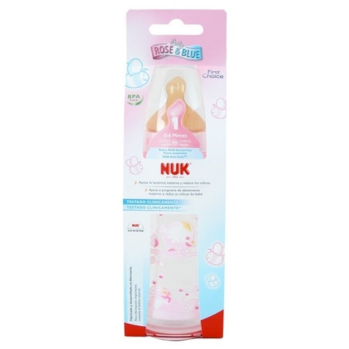 Biberón Nuk Pp Rose 300 Ml