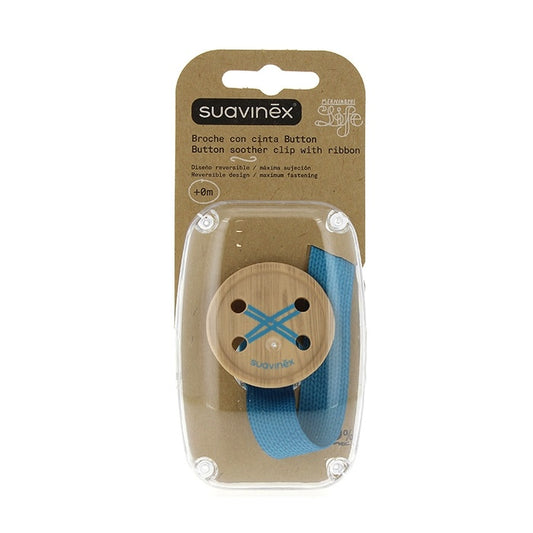 Broche Suavinex Redondo Con Cinta