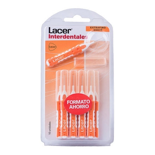 Cepillo Interdentales  Lacer Recto Extrafino S 10U