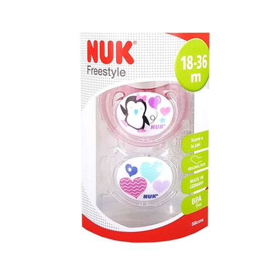 Chupete Nuk Freestyle Silicona T 3 2 Unidades