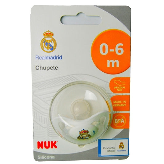 Chupete Nuk Real Madrid Silicona 0-6 M