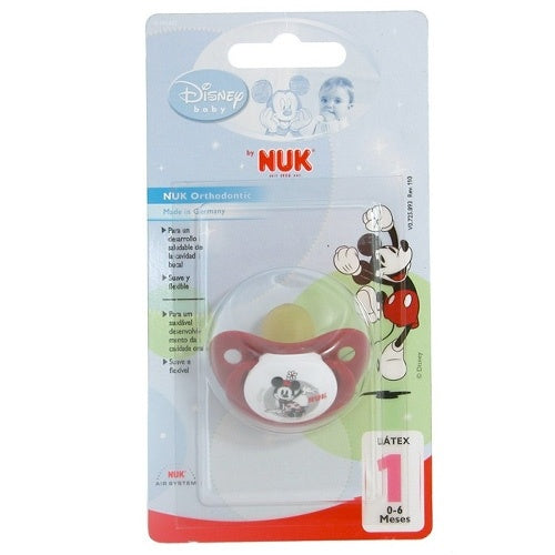 Chupete Nukete T1 Látex Mickey