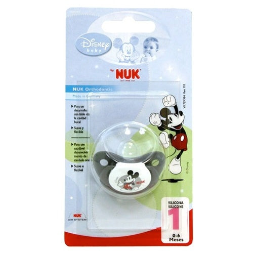 Chupete Nukete T1 Silicona Mickey