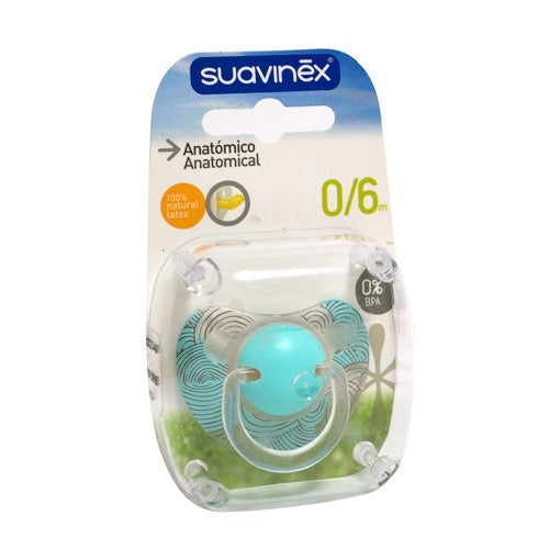 Chupete Suavinex Anátomico Caucho 0-6 M