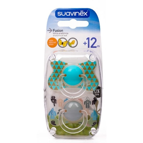 Chupete Suavinex Fusion Anatómico Látex +18 2U