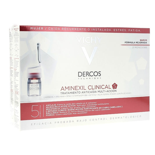 Dercos Aminexil Xp Mujer 21 Ampollas