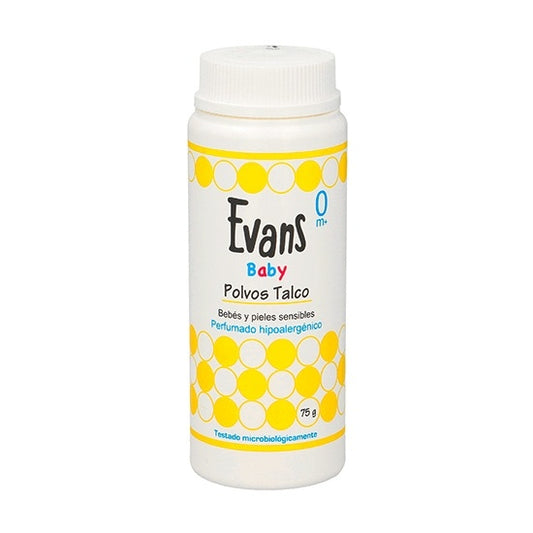 Evans Baby Polvos De Talco 75 G
