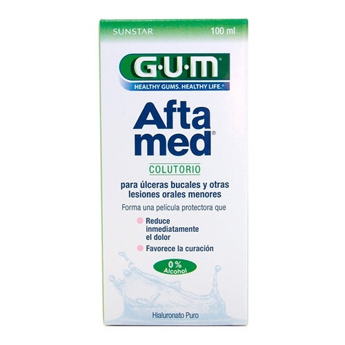 Gum Aftamed Colutorio Sin Alcohol 100 Ml