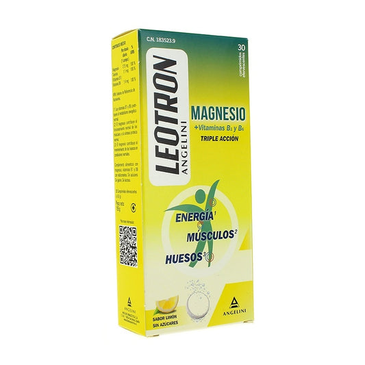 Leotron Magnesium 30 Comprimidos Efervescentes