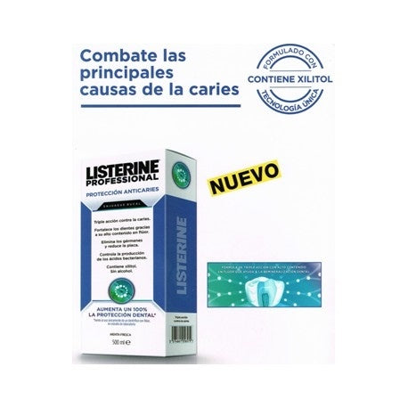 Listerine Profesional Anticaries 500 Ml