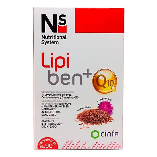 N+S Lipibec Q10 90 Cápsulas
