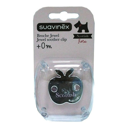 Suavinex Broche Pinza Jewel Rosa