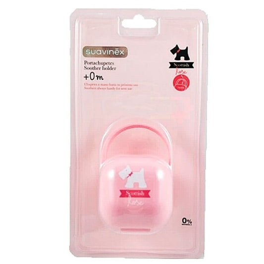 Suavinex Portachupetes Rosa