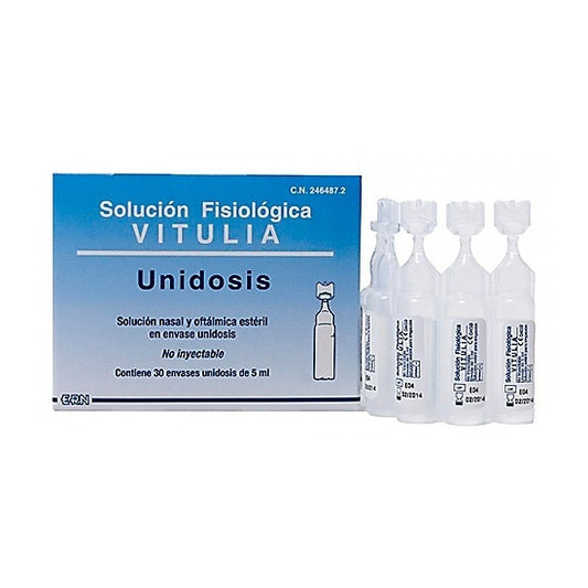 Vitulia Solución Fisiológica 30 X 5 Ml