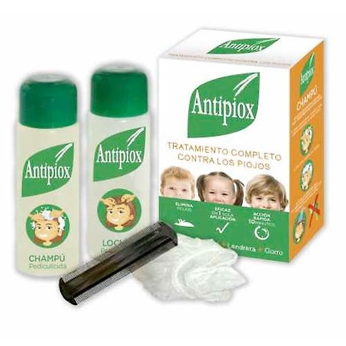 Antipiox Pack Loción+Champú+Lendrera