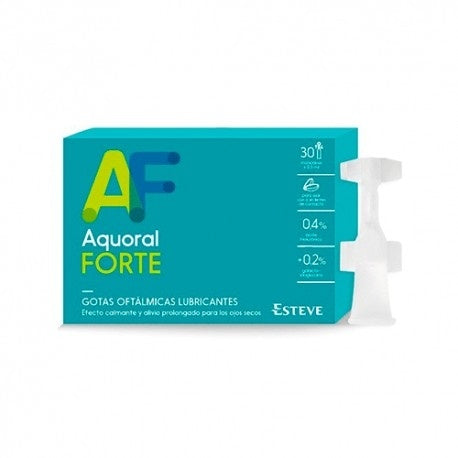 Aquoral Forte Lubricante Ocular 30 Monodosis