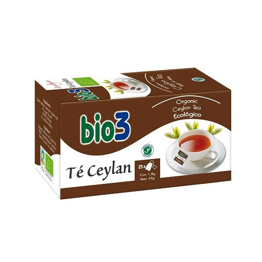 Bie 3 Té Ceylan Ecológico 25 Bolsitas