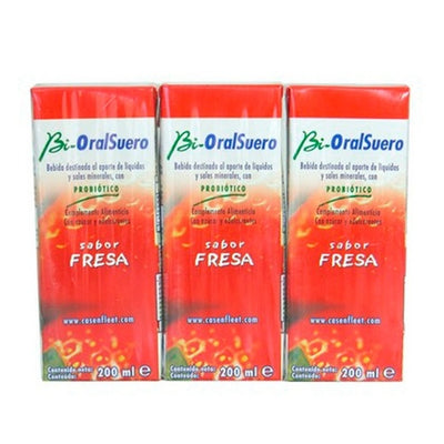 Bioralsuero Fresa Pack 3 Brick X 200 Ml
