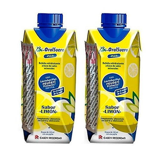 Bioralsuero Limon Pack 2 Brick X 330 Ml