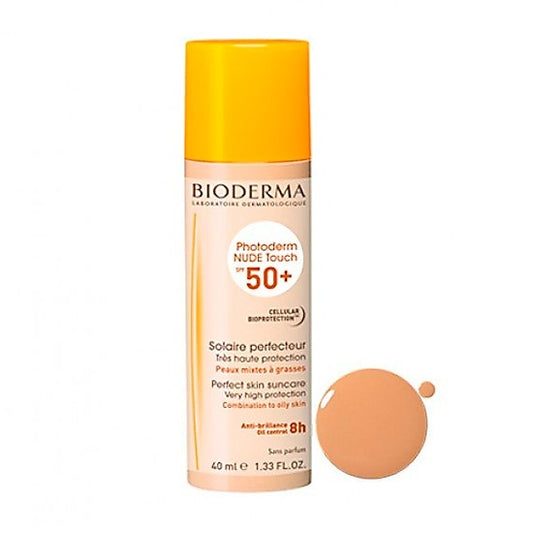 Bioderma Photoderm Nude 50+ Color Dorado 40 Ml