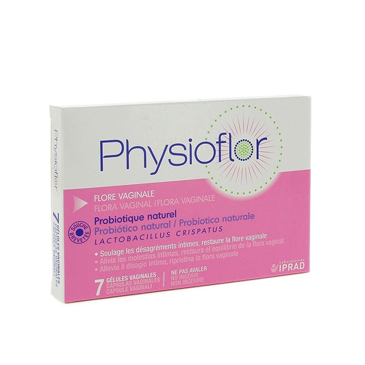 Physioflor 7 Cápsulas Vaginales