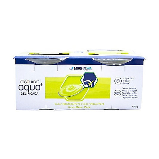 Resource Agua Gelificada Manzana-Pera 4 X125 g