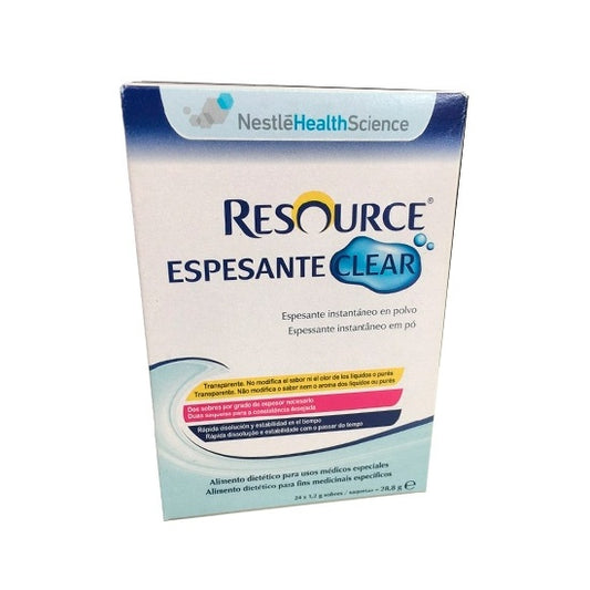 Resource Espesante Clear Neutro 24 Sobres