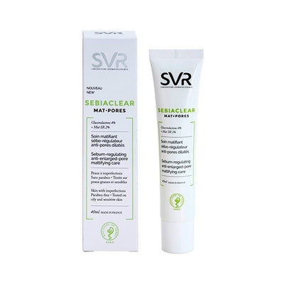 SVR Sebiaclear Mat+Pores Matificante Antiporos 40 Ml