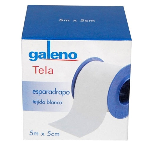 Galeno Esparadrapo Tela Blanco 5X5Cm