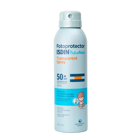 Fotoprotector Isdin Pediatric Transparent Spray 50+ 200 Ml