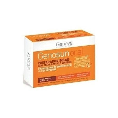 Genosun Oral 30 Comprimidos