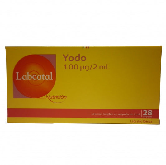 Labcatal  7 Iodo 28 Ampollas