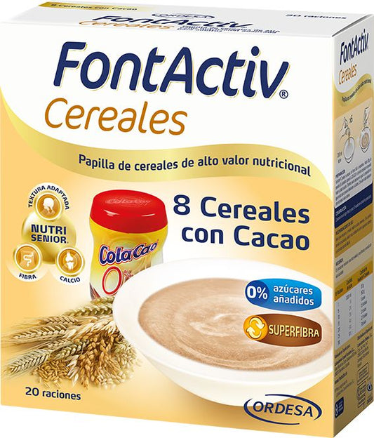 FontActiv 8 Cereales Sabor Cola Cao 600 g