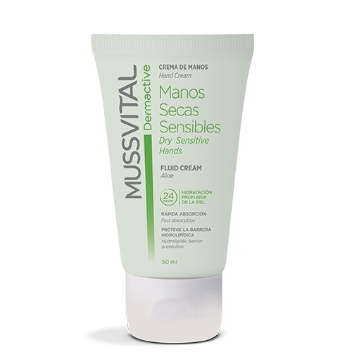 Mussvital Dermactive Crema de Manos sensibles 50ml