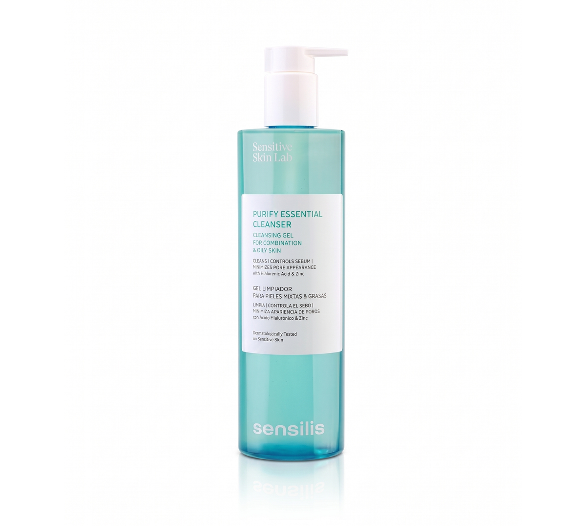 Sensilis Gel Limpiador Para Pieles Mixtas y Grasas 400 ml + 100ml
