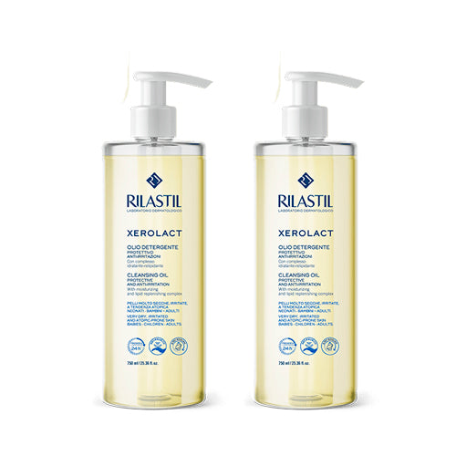 Rilastil Xerolact Aceite Limpiador DUPLO 2X750 ml