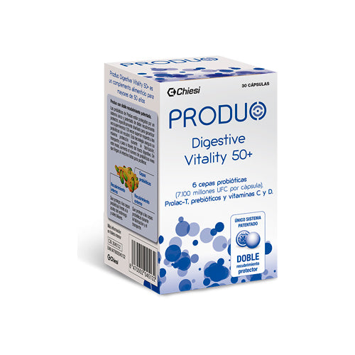 Produo Probióticos Vitality 50+ 30 caps