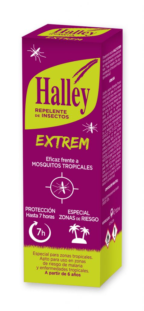 Halley Extrem Repelente de Insectos Forte 100 ml