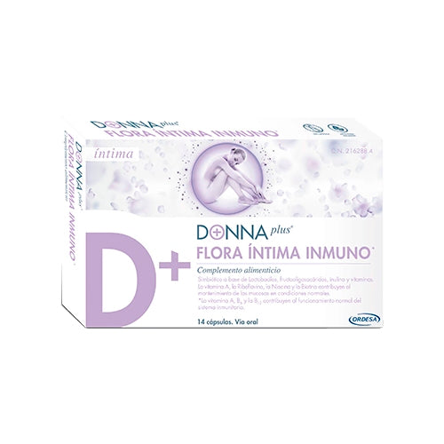 Donna Plus Flora Intima Inmuno 14 cápsulas