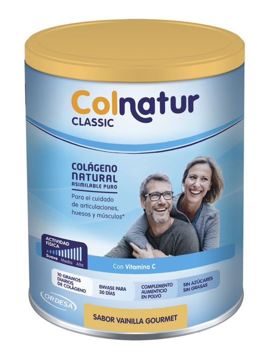 Colnatur Colágeno Classic Vainilla Gourmet 300 g ULTIMAS UNIDADES