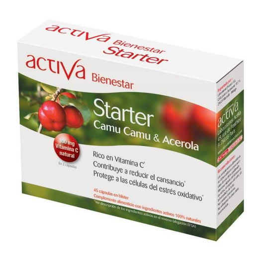 Activa bienestar acerola starter 45 cápsulas
