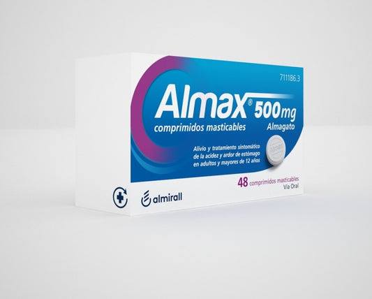 Almax 500 mg 48 comprimidos masticables