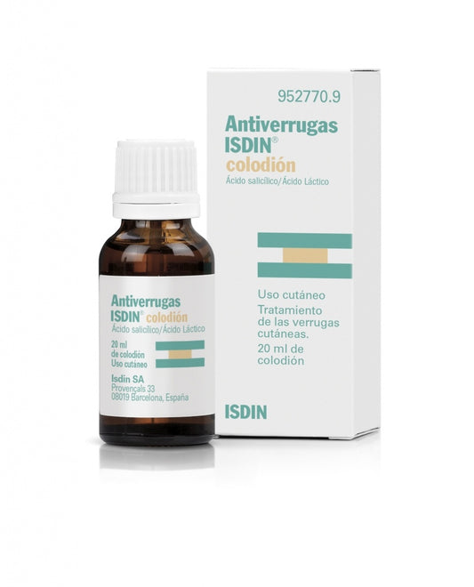 Antiverrugas Isdin solución tópica 20 ml