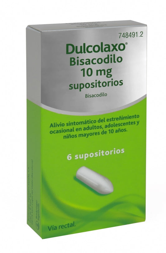 Dulcolaxo 6 supositorios