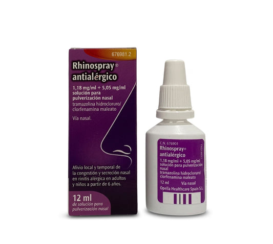 Rhinospray antialérgico nebulizador nasal 12 ml
