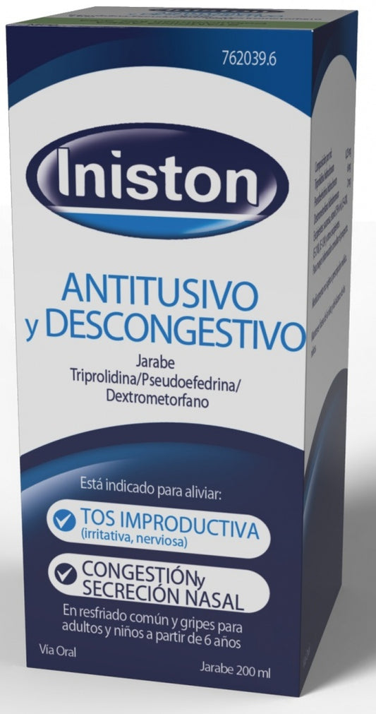 Iniston Antitusivo Descongestivo 200 ml