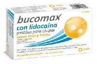 Bucomax 24 pastillas chupar miel limón