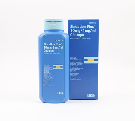 Zincation Plus champú medicinal 500 ml